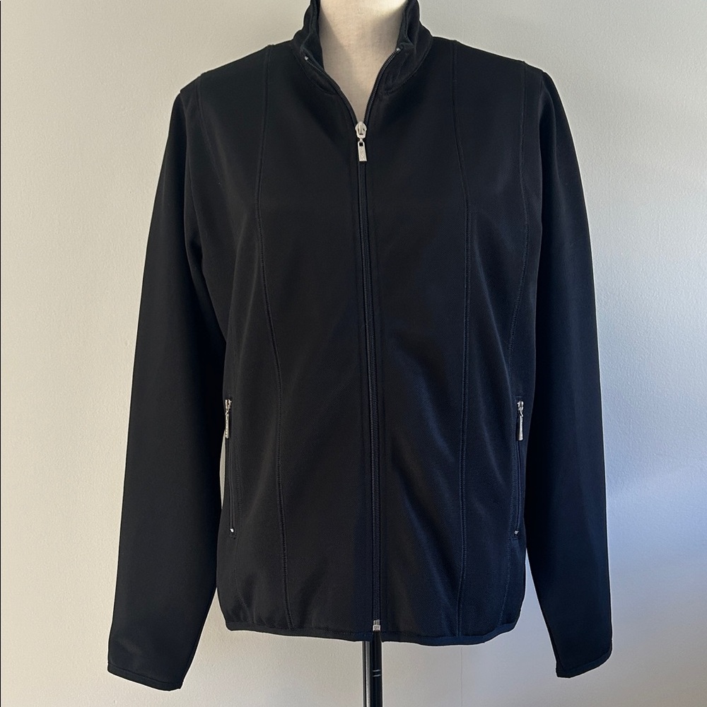 Tehama Women's Black Full-Zip Fleece Jacket